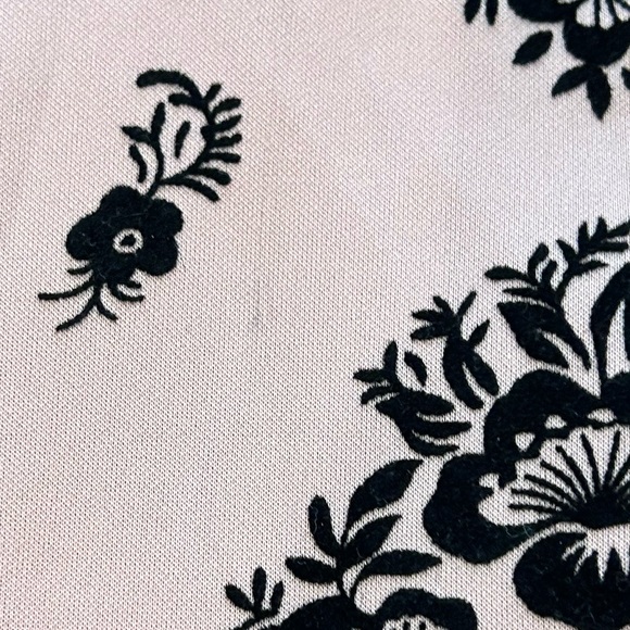 Blush and Black Floral Dress - Junior size 3 - Picture 5 of 9